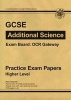 GCSE Additional Science OCR Gateway Practice Papers - Higher (A*-G Course) (Paperback, 2nd Revised edition) - CGP Books Photo