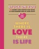 Stuck on You - Quirky Love Quotes That Stick in Your Memory...and on Your Stuff (Spiral bound) - Bathroom Readers Hysterical Society Photo