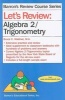 Let's Review Algebra 2/Trigonometry (Paperback) - Bruce C Waldner Photo