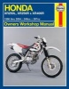 Honda XR250L, XR250R & XR400R (Paperback) - Editors Of Haynes Manuals Photo