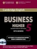 Cambridge English Business 5 Higher Self-study Pack (student's Book with Answers and Audio CD) (Paperback) - Cambridge ESOL Photo