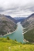 Aerial View of Lake Lavigno (Lago Di Livigno) in the Alps Italy Journal - 150 Page Lined Notebook/Diary (Paperback) - Cs Creations Photo