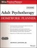 Adult Psychotherapy Homework Planner (Paperback, 5th Revised edition) - Arthur E Jongsma Photo