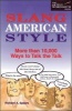 Slang American Style - More Than 10,000 Ways to Talk the Talk (Paperback) - Richard A Spears Photo