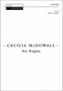 Ave Regina: Vocal Score (English, Latin, Sheet music) - Cecilia McDOWALL Photo