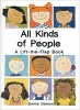 All Kinds of People - a Lift-the-Flap Book (Hardcover) - Emma Damon Photo