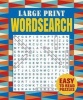 Large Print Wordsearch (Paperback) - Arcturus Publishing Photo