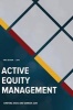 Active Equity Management (Hardcover) - Xinfeng Zhou Photo