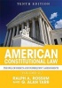 American Constitutional Law, Volume II - The Bill of Rights and Subsequent Amendments (Paperback, 10th Revised edition) - Ralph A Rossum Photo