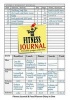 Fitness Journal - Fitness Journal and Food Planner Diary in One: 12 Month Diet and Fitness Journal (Paperback) - Blank Books n Journals Photo