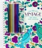 Vintage - Get Retro with Coloring (Hardcover) - Parragon Books Ltd Photo