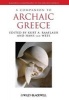 Companion to the Archaic Greek World (Paperback) - Kurt A Raaflaub Photo