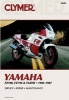 Yamaha FZ700, FZ750 and Fazer, 1985-87 - Clymer Workshop Manual (Paperback, New edition) - Ron Wright Photo