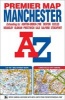 Manchester Premier Map (Sheet map, folded, 4th Revised edition) - Geographers A Z Map Company Photo