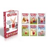 Olivia's Sensational Stories - Olivia Helps Mother Nature/Olivia Goes to the Library/Olivia P;ays Soccer/Olivia Measures Up/Olivia Builds a House/Olivia Becomes a Vet (Paperback, Boxed Set) -  Photo