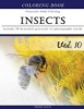 Insects World - Animal Grey Scale Photo Adult Coloring Book, Mind Relaxation Stress Relief Coloring Book Vol10: Series of Coloring Book for Adults and Grown Up, 8.5" X 11" (21.59 X 27.94 CM) (Paperback) - Banana Leaves Photo