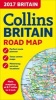 2017 Collins Map of Britain (Sheet map, folded, New edition) - Collins Maps Photo