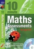 Ten Minute Maths Assessments Ages 8-9 (Paperback) - Andrew Brodie Photo