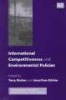 International Competitiveness and Environmental Policies (Hardcover) - Terry Barker Photo