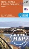 Beinn Dearg and Loch Fannich (Sheet map, folded, September 2015 ed) - Ordnance Survey Photo