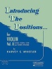 Introducing the Positions... for Violin, Vol. II - Second, Fourth, Sixth and Seventh Positions (Staple bound) - Harvey S Whistler Photo