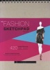 Fashion Sketchpad - 400 Figure Templates for Designing Clothes and Building Your Portfolio (Spiral bound) - Tamar Daniel Photo