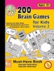 200 Brain Games for Kids Volume 2 (Big Book Series) (Paperback) - Husam Network Photo