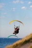 Paragliding by the Ocean Extreme Sports Journal - 150 Page Lined Notebook/Diary (Paperback) - Cs Creations Photo