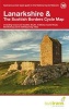 Lanarkshire & the Scottish Borders Cycle Map 38 - Including Coast & Castles South, 4 Abbeys Cycle Route, Borderloop and 4 Individual Day Rides (Sheet map, folded) - Sustrans Photo