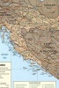 A Map of Croatia - Blank 150 Page Lined Journal for Your Thoughts, Ideas, and Inspiration (Paperback) - Unique Journal Photo