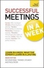 Successful Meetings in a Week: Teach Yourself (Paperback) - David Cotton Photo