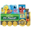 Sesame Street: All Aboard! - Storybook & Seek-And-Find Activities (Board book) - Tom Brannon Photo