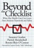 Beyond the Checklist - What Else Health Care Can Learn from Aviation Teamwork and Safety (Paperback) - Suzanne Gordon Photo