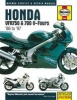 Honda VFR750 & 700 V-Fours Motorcycle Repair Manual - 86-97 (Paperback) - Anon Photo