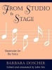 From Studio to Stage - Repertoire for the Voice (Hardcover, Annotated Ed) - Barbara M Doscher Photo