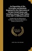 An Exposition of the Principles and Methods Employed in the Fabrication of Certain United States and Canadian Annual Trade Tables from 1867 to 1885 [Microform] - Together with the Mathematical Formulae on Which the Fabrication Is Based, as Derived From... Photo