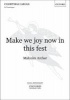 Make We Joy Now in This Fest - Vocal Score (Sheet music) - Malcolm Archer Photo