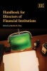 Handbook for Directors of Financial Institutions (Hardcover) - Benton E Gup Photo