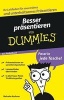 Die Besser Prasentieren Fur Dummies Das Pocketbuch (German, Paperback) - Malcolm Kushner Photo