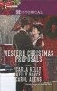 Western Christmas Proposals - Christmas Dance with the Rancher\Christmas in Salvation Falls\The Sheriff's Christmas Proposal (Paperback) - Carla Kelly Photo