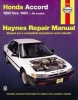 Honda Accord (1990-1993) Automotive Repair Manual (Paperback) - Mike Stubblefield Photo