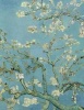 Almond Blossom, Vincent Van Gogh. Graph Paper Journal - 160 Pages, 1/2 Inch Squares, Format 8.5 X 11 Inch, Diary, Composition Book, Notebook. Soft Cover. (Paperback) - Studio Beeker Photo