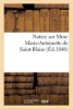 Notice Sur Mme Marie-Antoinette de Saint-Blaise (French, Paperback) - Sans Auteur Photo