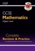 New GCSE Maths Complete Revision & Practice: Higher - Grade 9-1 Course (with Online Edition) (Paperback) - CGP Books Photo