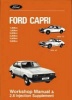 Ford Capri Workshop Manual: AND 2.8 Injection Supplement (Paperback) -  Photo