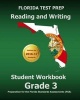 Florida Test Prep Reading and Writing Student Workbook Grade 3 - Preparation for the Florida Standards Assessments (FSA) (Paperback) - Test Master Press Florida Photo