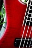 Red Bass Guitar Musical Instrument Journal - 150 Page Lined Notebook/Diary (Paperback) - Cs Creations Photo