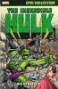 Incredible Hulk Epic Collection: Man or Monster? (Paperback) - Stan Lee Photo