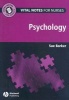 Vital Notes for Nurses - Psychology (Paperback) - Sue Barker Photo