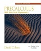 Precalculus - With Unit Circle Trigonometry (Hardcover, Course Card Edition) - David Cohen Photo